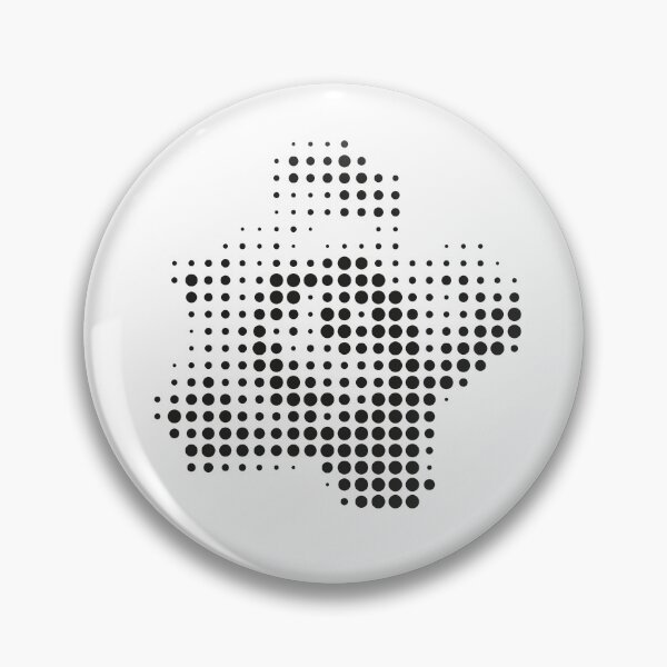 Item preview, Dotted Dark Grey Flower / Rose / Vector Art - Black Printing Raster designed and sold by in-vectors.