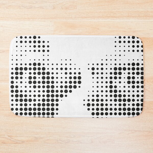 Item preview, Dotted Dark Grey Flower / Rose / Vector Art - Black Printing Raster designed and sold by in-vectors.