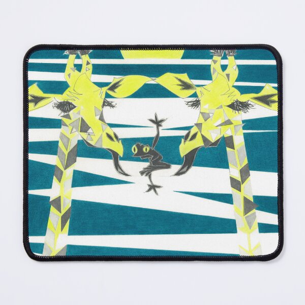 Item preview, Frog tightrope walks across giraffes’ tongues designed and sold by Christopher Morris.