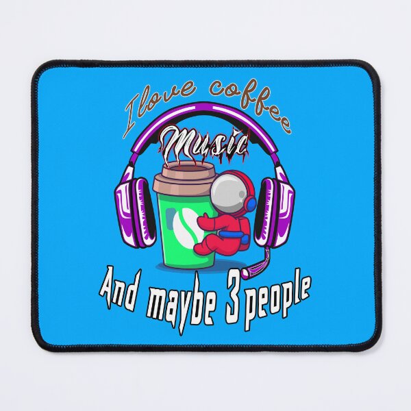 Item preview, I like after dinner coffee and music and maybe 3 people cool t-shirt  designed and sold by Yushidesign.