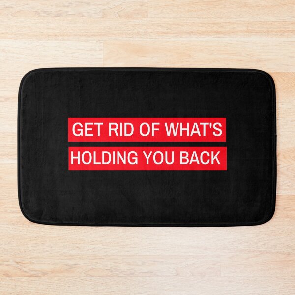Item preview, GET RID OF WHAT'S HOLDING YOU BACK STICKER designed and sold by SuccessfulVibes.