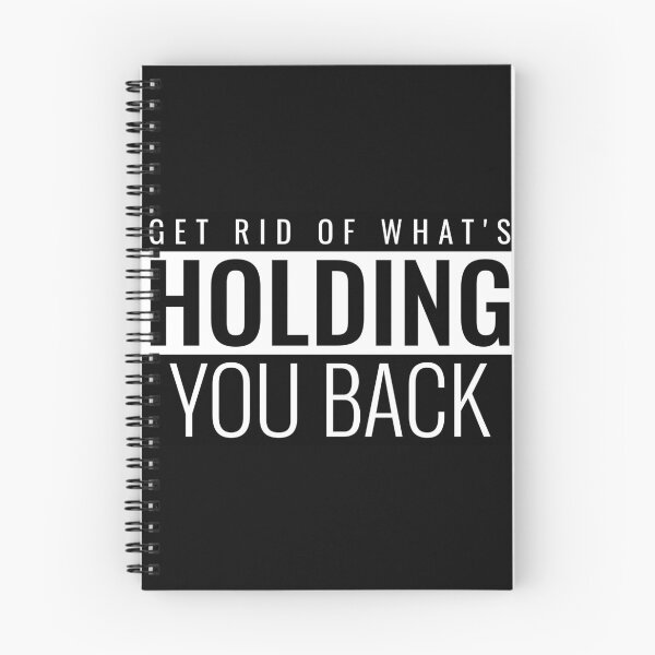 Item preview, GET RID OF WHAT'S HOLDING YOU BACK STICKER designed and sold by SuccessfulVibes.