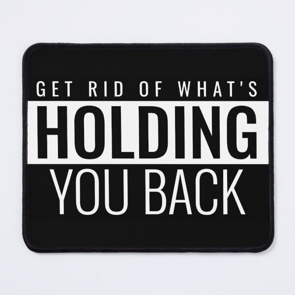Item preview, GET RID OF WHAT'S HOLDING YOU BACK STICKER designed and sold by SuccessfulVibes.