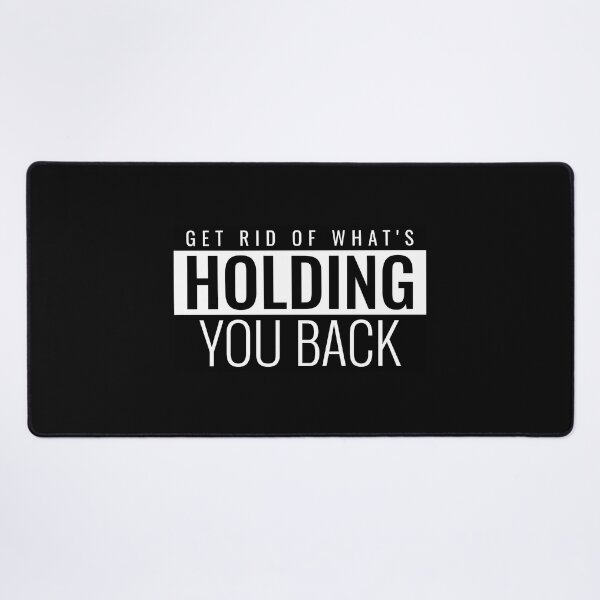 Item preview, GET RID OF WHAT'S HOLDING YOU BACK STICKER designed and sold by SuccessfulVibes.