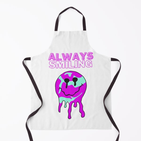 Item preview, Always Smiling Melting Trippy Happy Face designed and sold by RichTeeDesigns.