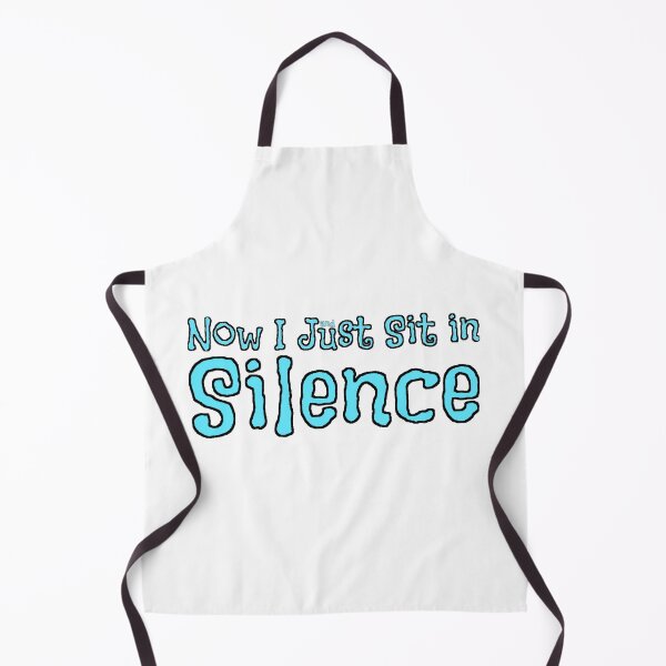 Item preview, and Now I Just Sit in Silence designed and sold by BeachBumPics.