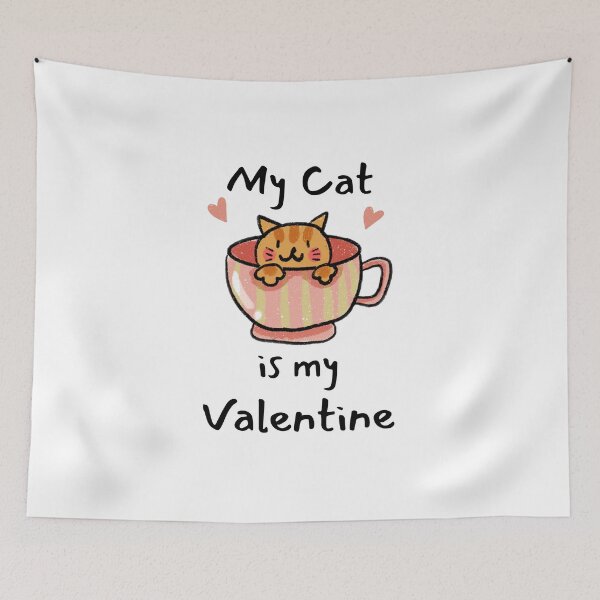 Item preview, Copie de My cat is my valentine designed and sold by ni3ma.