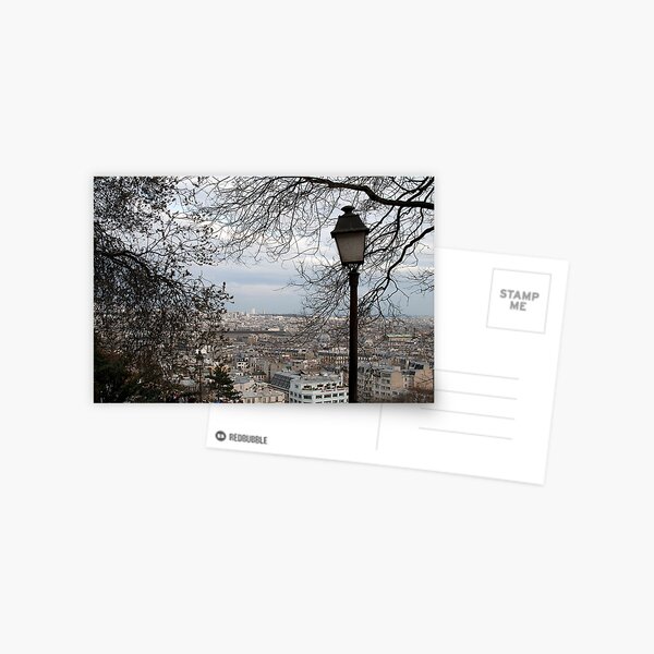 Paris, France. Postcard
