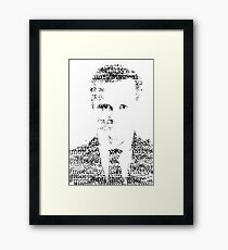james moriarty Framed Print