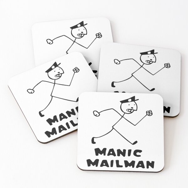 Item preview, Manic Mailman designed and sold by wozsimps.