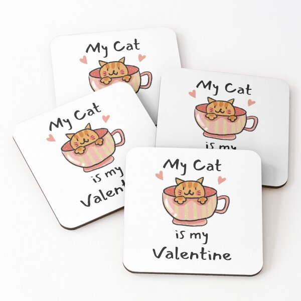 Item preview, Copie de My cat is my valentine designed and sold by ni3ma.