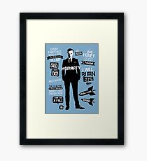 james moriarty Framed Print