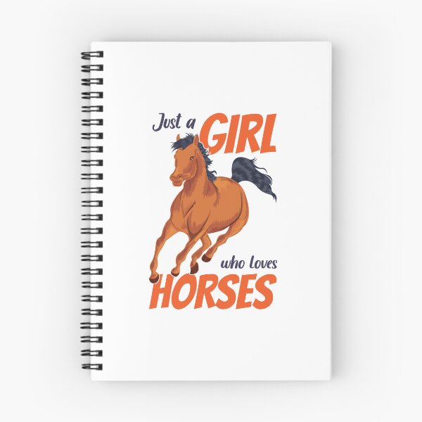 Item preview, Just a girl who loves Horses designed and sold by ohsomenerd.