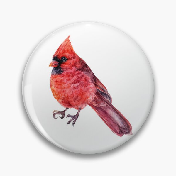 Item preview, Red Cardinal Bird designed and sold by ArtWithHearts11.