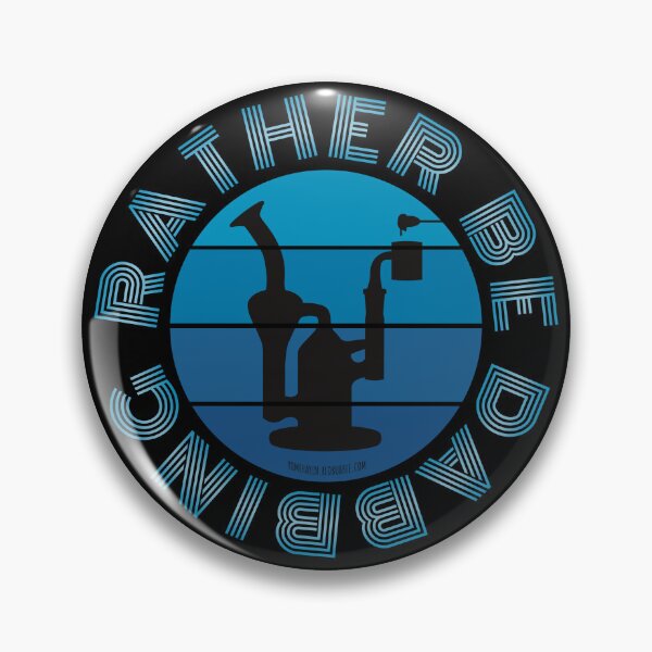 Item preview, Retro Vintage Sunset Blue Dab Rig-rather be dabbing  designed and sold by YomeHayin.
