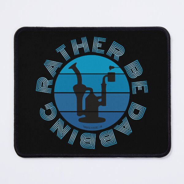 Item preview, Retro Vintage Sunset Blue Dab Rig-rather be dabbing designed and sold by YomeHayin.