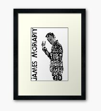 james moriarty Framed Print