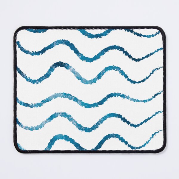 Item preview, Water Blue ocean river sea waves disstressed  designed and sold by bonumagit.