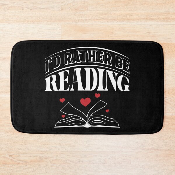 Item preview, I'd Rather Be Reading designed and sold by ZiesMerch.