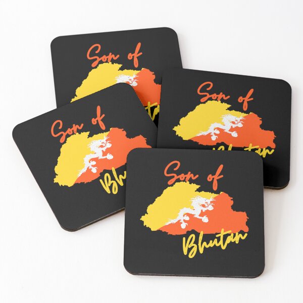 Item preview, Son of Bhutan Map Flag designed and sold by NovawayDirect.