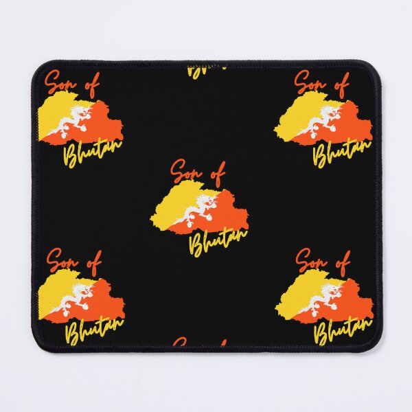 Item preview, Son of Bhutan Map Flag designed and sold by NovawayDirect.