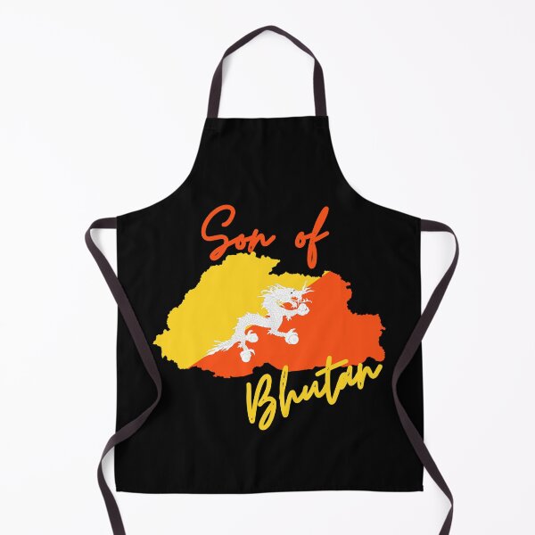 Item preview, Son of Bhutan Map Flag designed and sold by NovawayDirect.