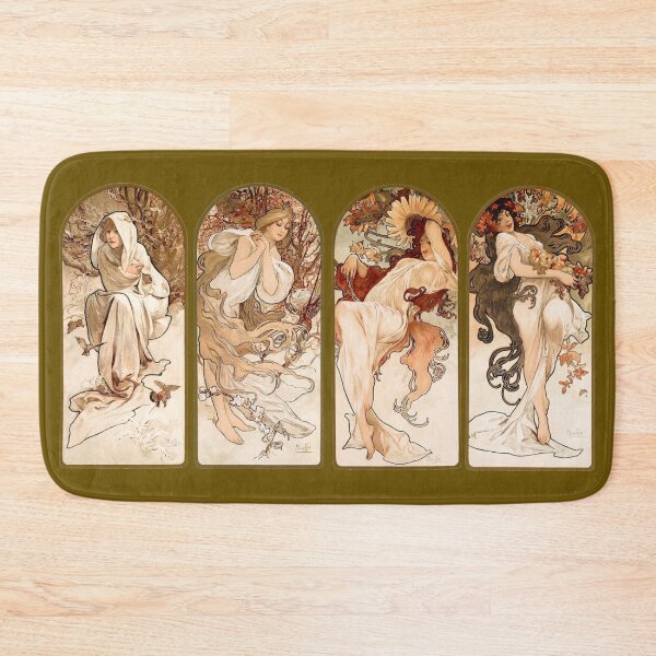 Item preview, Vintage Painting Weather Seasons Women designed and sold by LADesigns55.