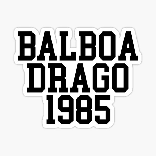 Item preview, Balboa Drago 1985 designed and sold by bkxxl.