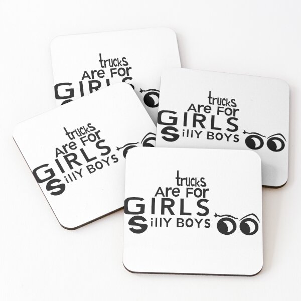 Item preview, Silly Boys Trucks Are For Girls designed and sold by GoudaKnight.