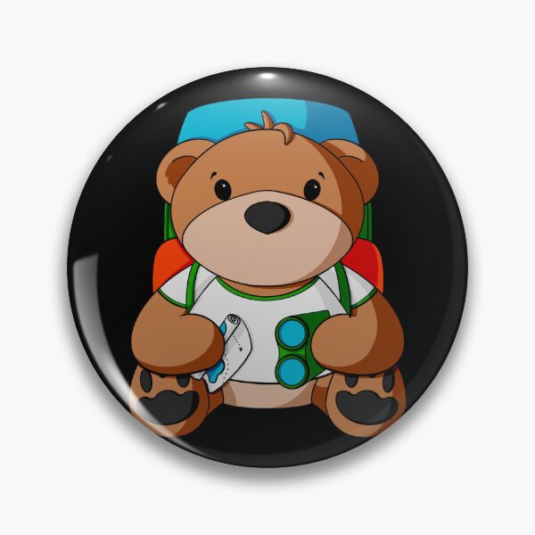 Artikelvorschau, Backpacker-Teddybär entworfen und verkauft von Alisha Ober Designs.