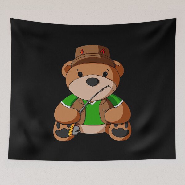 Item preview, Fisherman Teddy Bear designed and sold by Alisha Ober Designs.