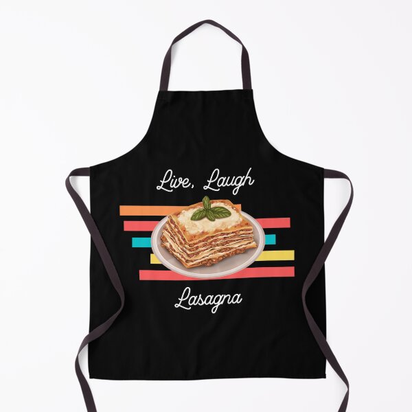 Item preview, Live Laugh Lasagna - Colorful Italian Lifestyle and Lasagna Lovers designed and sold by JoyTop.