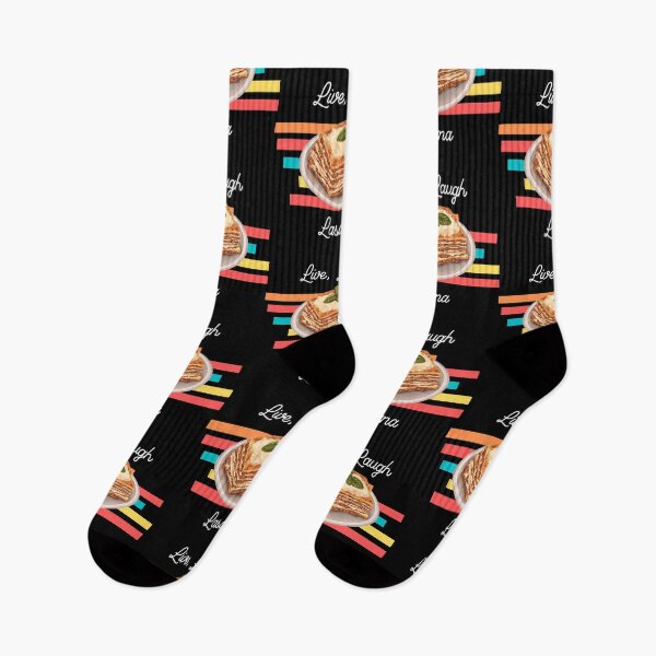 Item preview, Live Laugh Lasagna - Colorful Italian Lifestyle and Lasagna Lovers designed and sold by JoyTop.