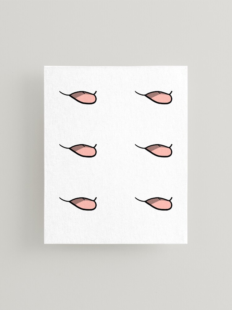 Anime Bleh Mouth Art Print for Sale by Nyamelon