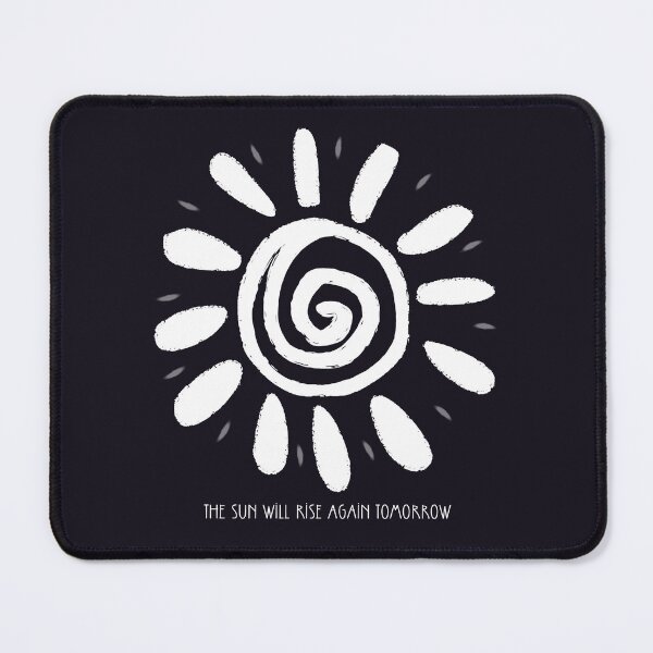 Item preview, The sun will rise again tomorrow - inspirative quote designed and sold by VichallanStudio.