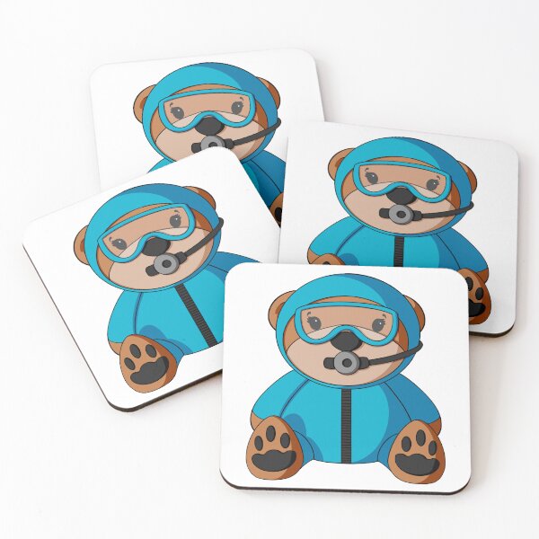 Item preview, Scuba Diver Teddy Bear designed and sold by Alisha Ober Designs.