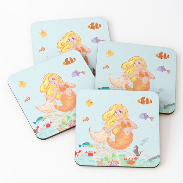 Item preview, Cute MERMAID in the sea designed and sold by Afleks.