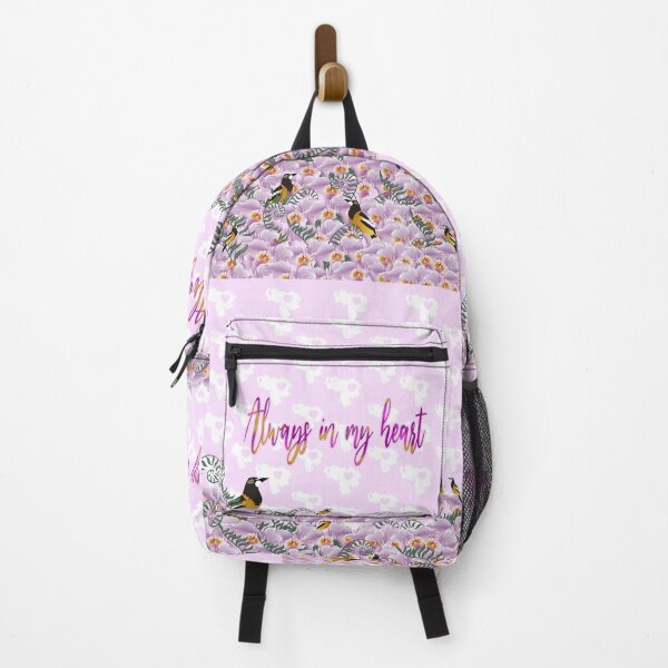 Item preview, always in my heart vzla, venezuela pattern pink, bird, turpial, designed and sold by FRKI-DIDI.