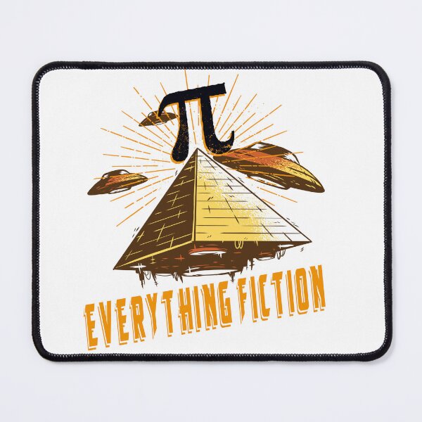 Item preview, Fiction Ufo's Pi, Mathe,Symbol, Pyramide Pi Day designed and sold by Wildchagapicker.