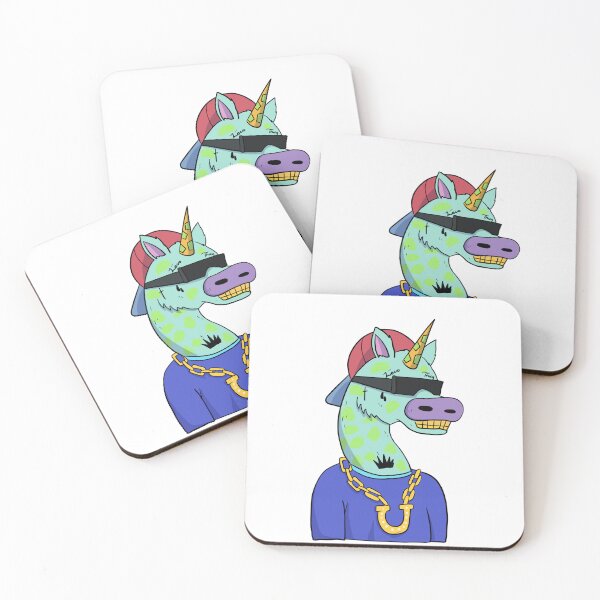 Item preview, Gangster Unicorn designed and sold by ShakersDesigns.