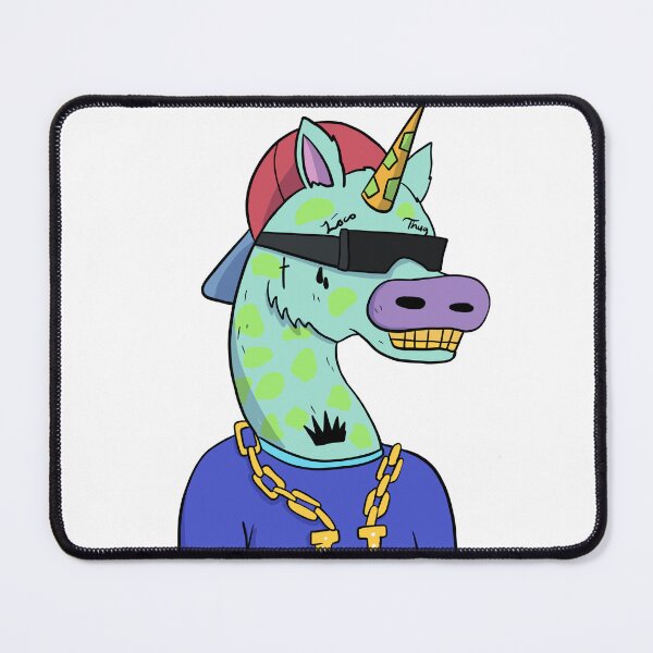 Item preview, Gangster Unicorn designed and sold by ShakersDesigns.