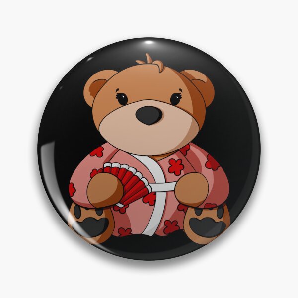 Item preview, Geisha Teddy Bear designed and sold by Alisha Ober Designs.