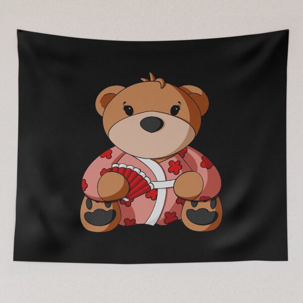 Item preview, Geisha Teddy Bear designed and sold by Alisha Ober Designs.