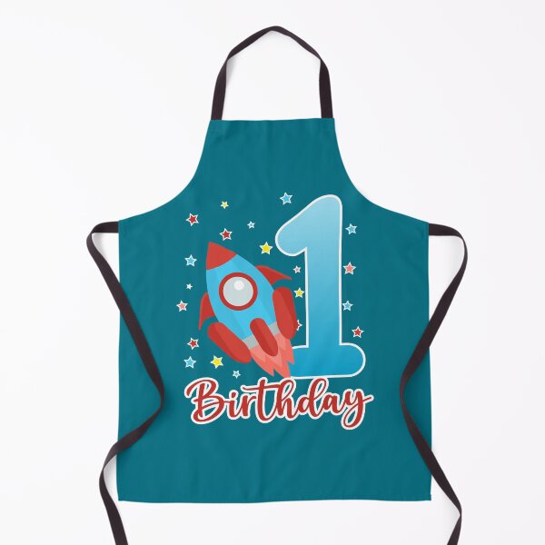Item preview, Space Rocket Ship 1st Birthday for kids designed and sold by OverbeeDesigns.