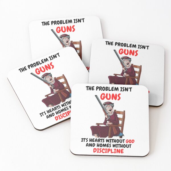Item preview, THE PROBLEM ISN'T GUNS designed and sold by forgodandcountr.