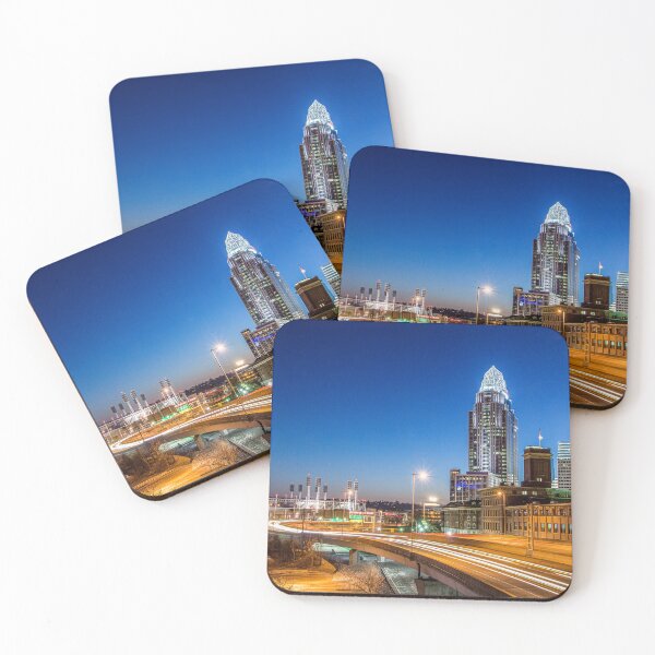 Item preview, Cincinnati Ohio Long Exposure Looking West At the Ball Park And Great American Tower designed and sold by DaveFilm.