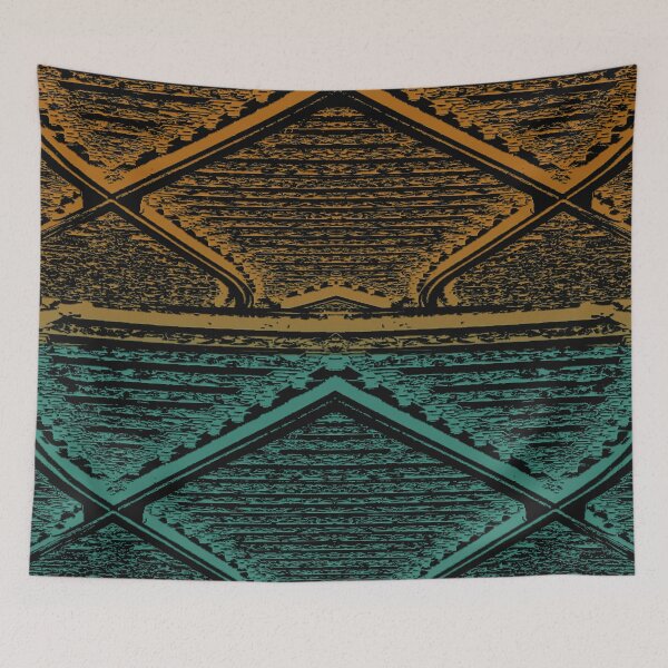 Item preview,  FUNNY PATTERN WITH ABSTRACT GEOMETRIC LINES OF RAILROAD TRACKS - UNIQUE COLLECTION OF RAILROAD ART PATTERNS (N°3). designed and sold by Ralek.