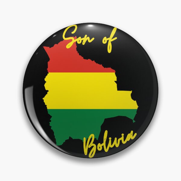 Item preview, Son of Bolivia Map Flag designed and sold by NovawayDirect.