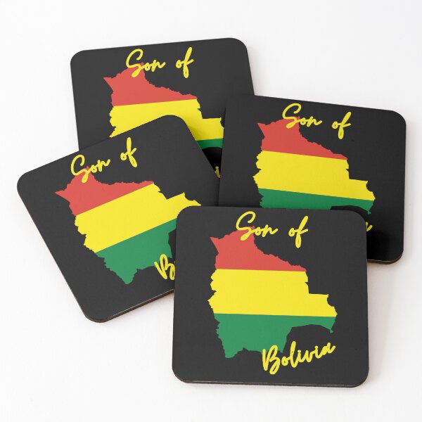 Item preview, Son of Bolivia Map Flag designed and sold by NovawayDirect.