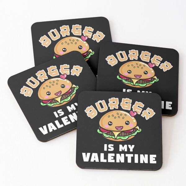 Item preview, Burger Is My Valentine designed and sold by Hapoel.